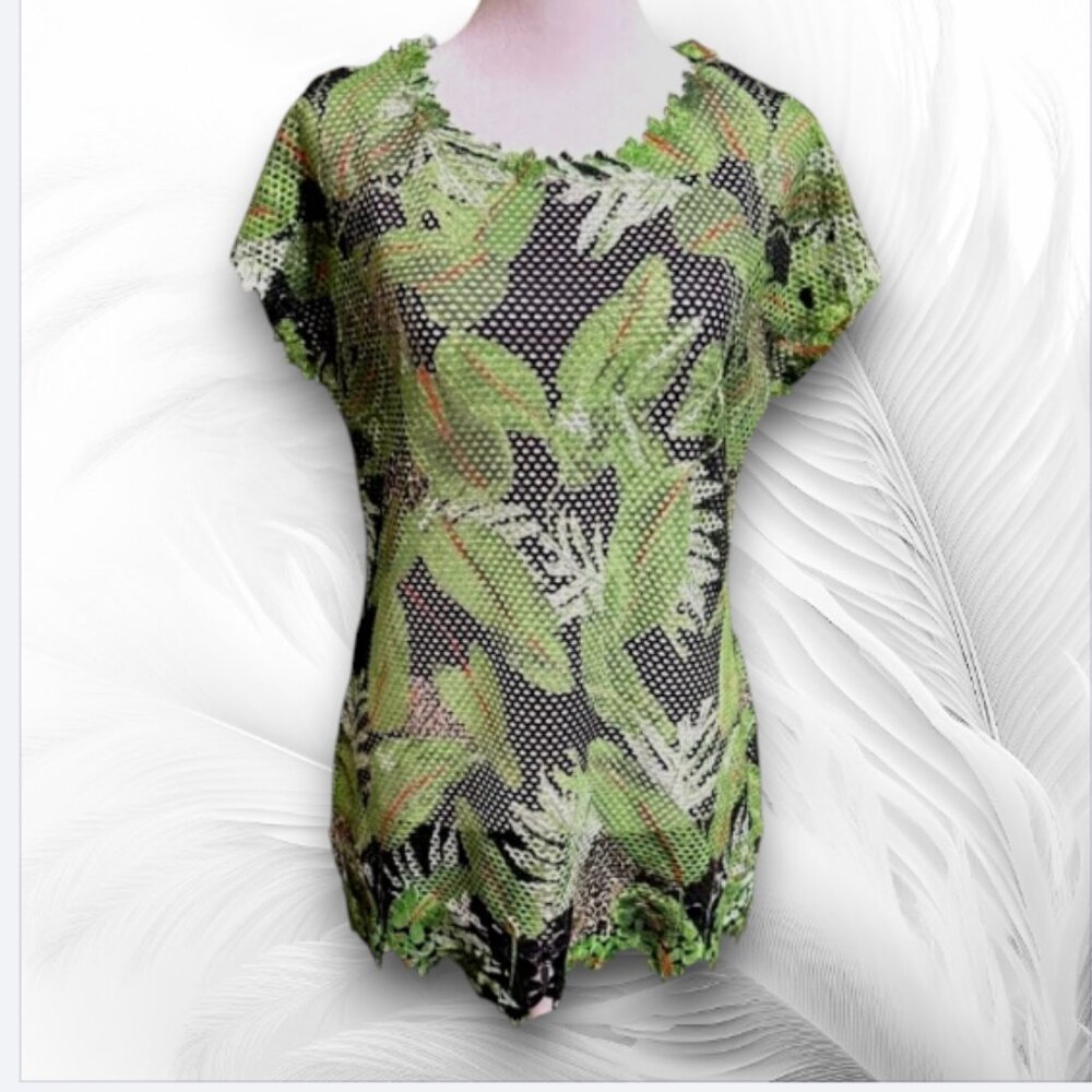 Mini Tropical Fantasy Women Dress Beach Dress Size S